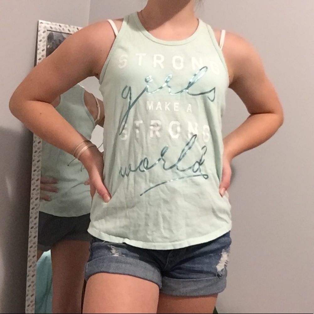 Blue Tank Top